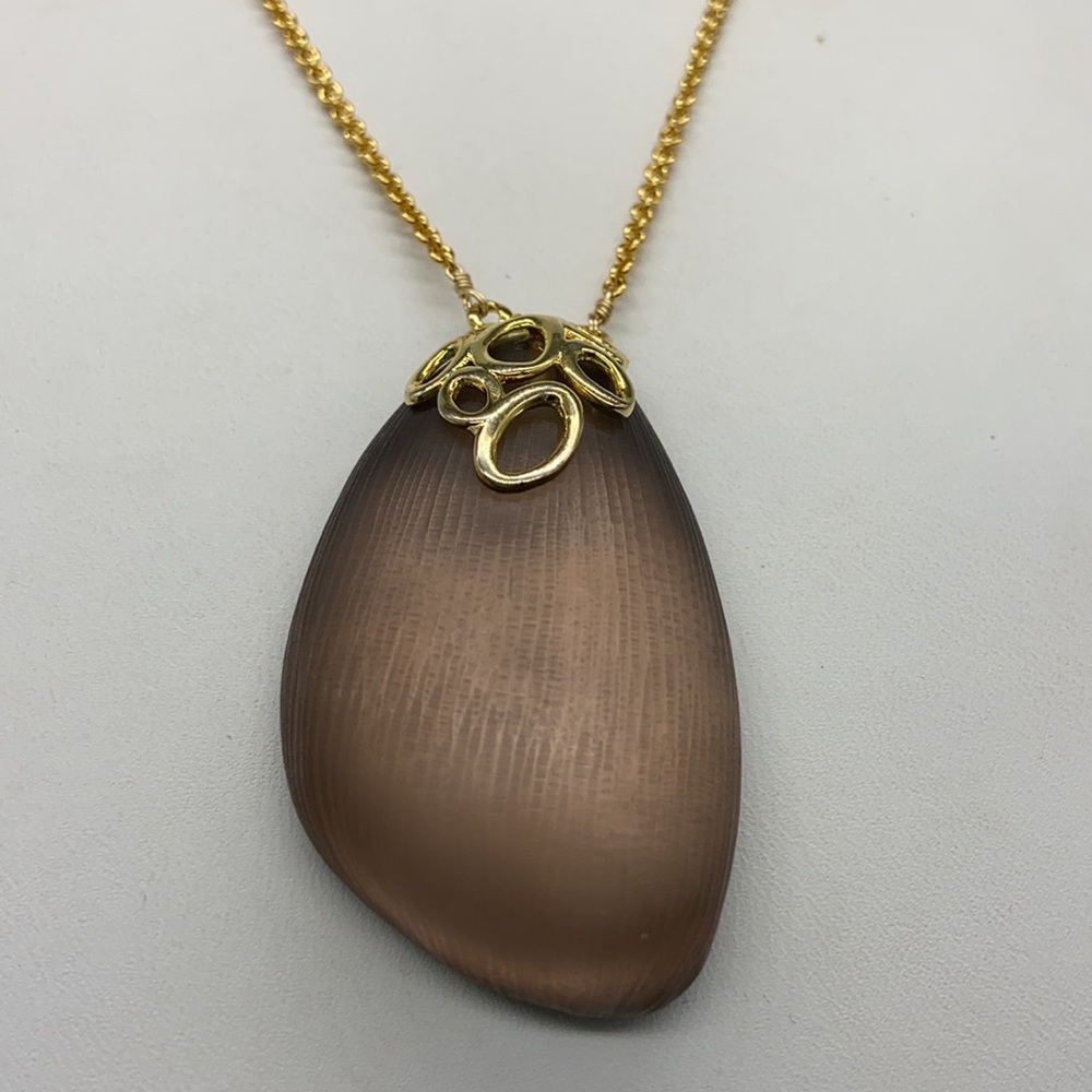 Large Pear Shaped Necklace
